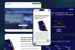 Custom WordPress web system development with legal solutions for fintech and digital business